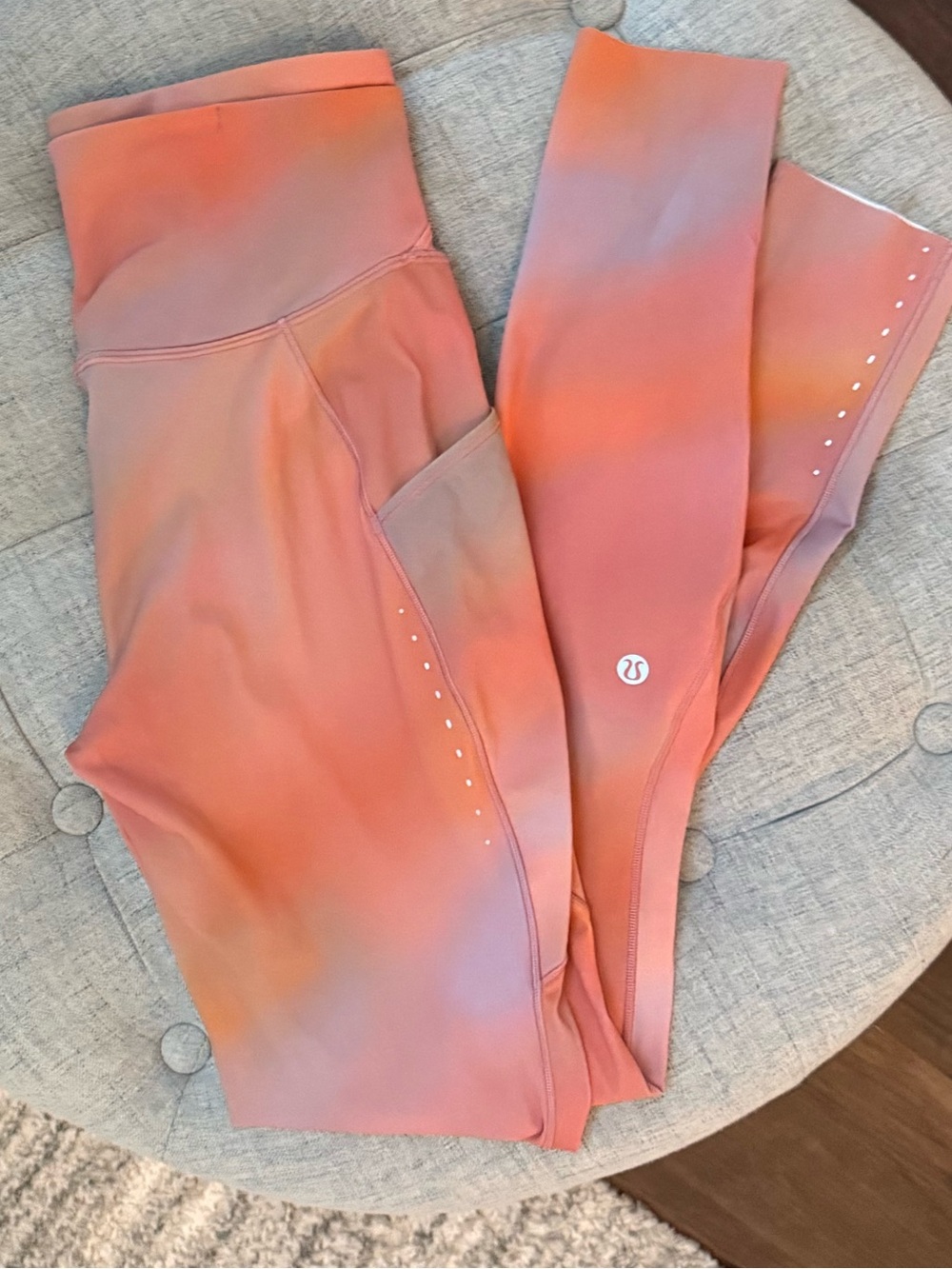 Lululemon Fast & Free High Waist Leggings 28" *5 Pockets Size 6 💎EUC Retail $128